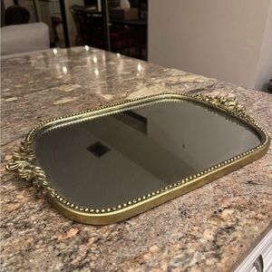 Anthropologie Primrose Mirrored Vanity Tray